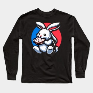 rabbit-taste the biscuit Long Sleeve T-Shirt